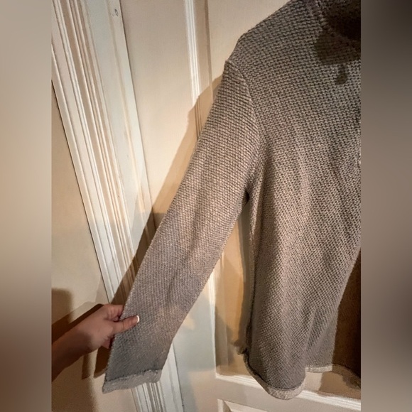 WILL NOT TAKE LESS Jadelynn Brooke Women's Long Sleeve 1/4 Zip Pullover Gray - Picture 4 of 7